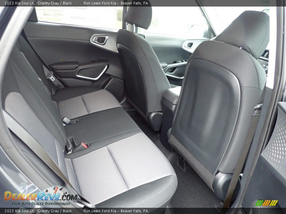 Rear Seat of 2023 Kia Soul LX Photo #10