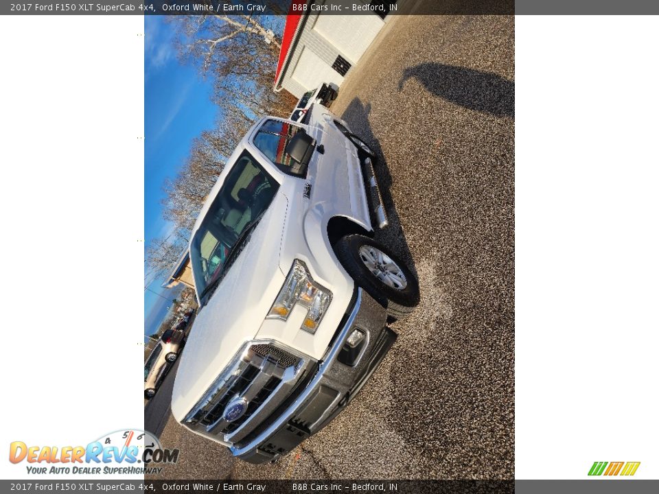 2017 Ford F150 XLT SuperCab 4x4 Oxford White / Earth Gray Photo #31
