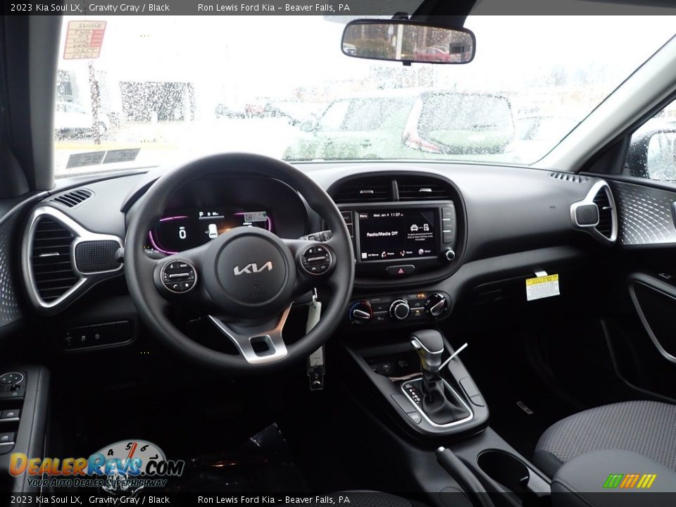 Dashboard of 2023 Kia Soul LX Photo #13