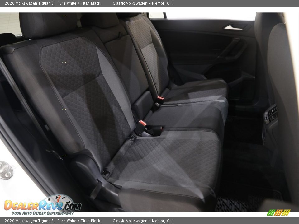 Rear Seat of 2020 Volkswagen Tiguan S Photo #14