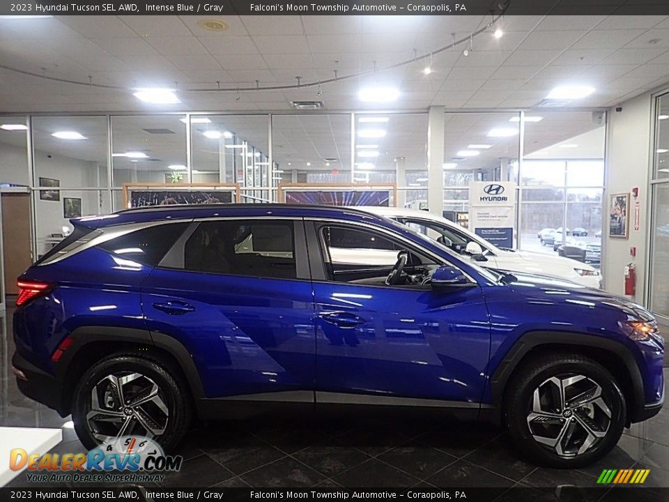 Intense Blue 2023 Hyundai Tucson SEL AWD Photo #1