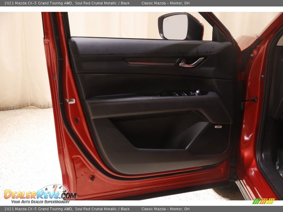 2021 Mazda CX-5 Grand Touring AWD Soul Red Crystal Metallic / Black Photo #4