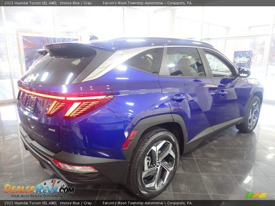 2023 Hyundai Tucson SEL AWD Intense Blue / Gray Photo #2