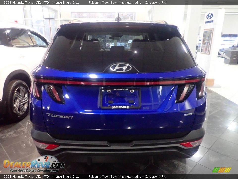 2023 Hyundai Tucson SEL AWD Intense Blue / Gray Photo #3