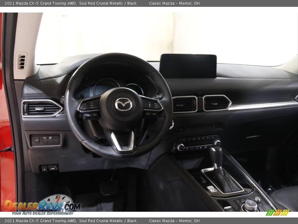 2021 Mazda CX-5 Grand Touring AWD Soul Red Crystal Metallic / Black Photo #6