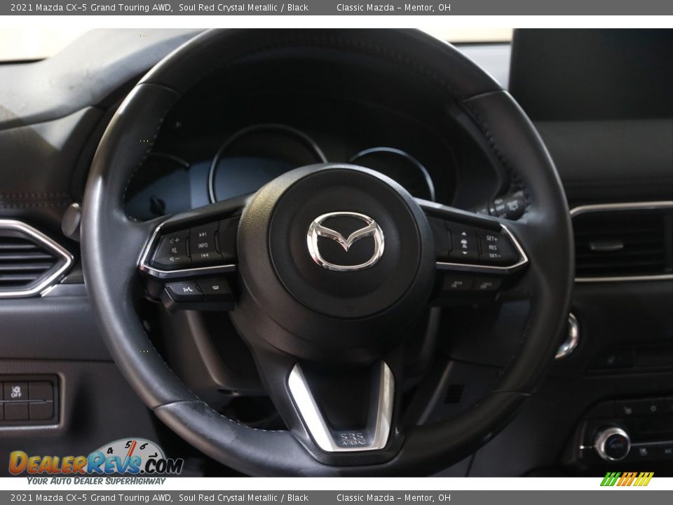 2021 Mazda CX-5 Grand Touring AWD Soul Red Crystal Metallic / Black Photo #7