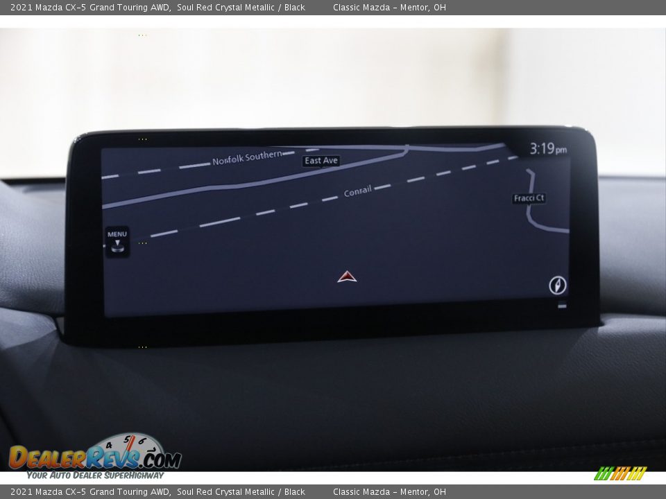 2021 Mazda CX-5 Grand Touring AWD Soul Red Crystal Metallic / Black Photo #10