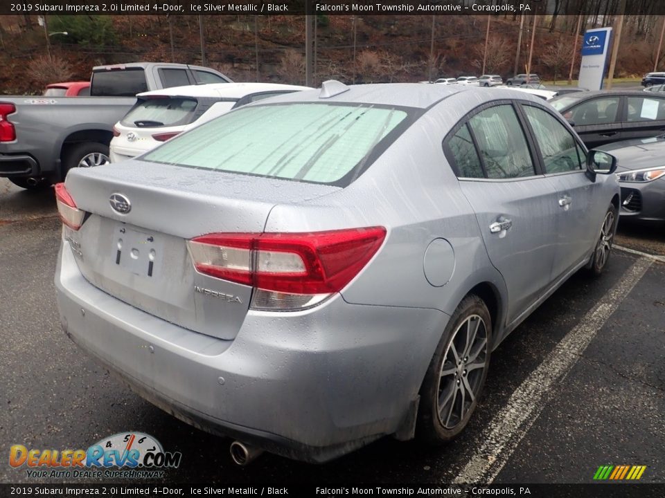 2019 Subaru Impreza 2.0i Limited 4-Door Ice Silver Metallic / Black Photo #4