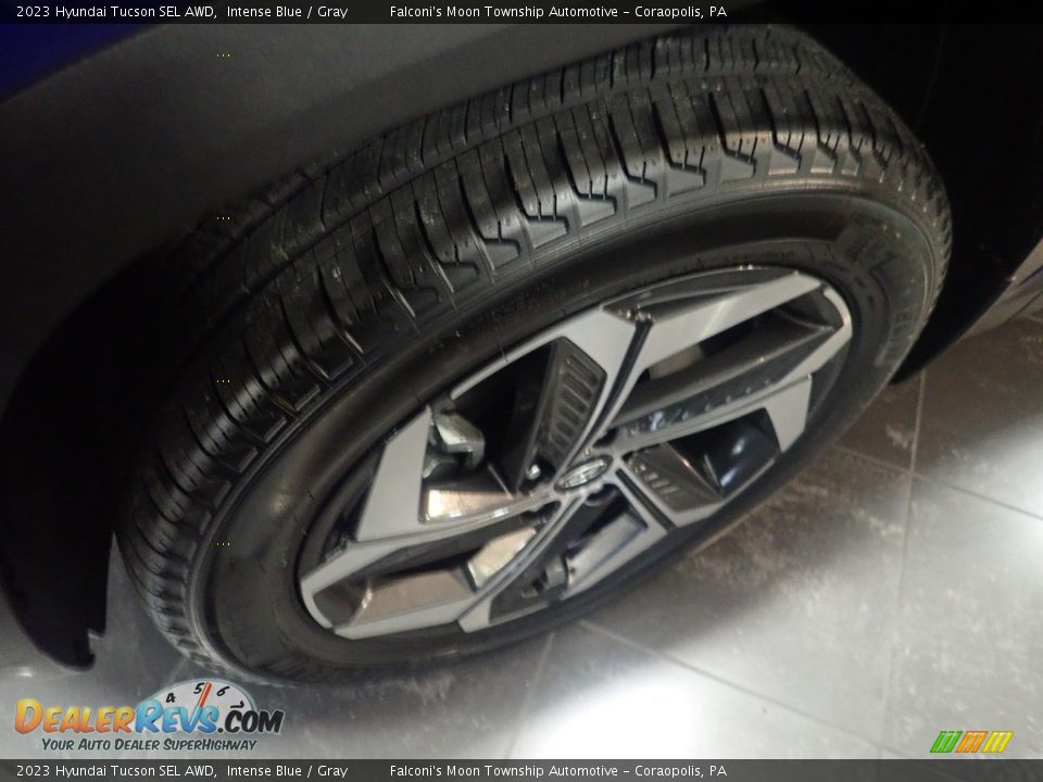 2023 Hyundai Tucson SEL AWD Intense Blue / Gray Photo #9