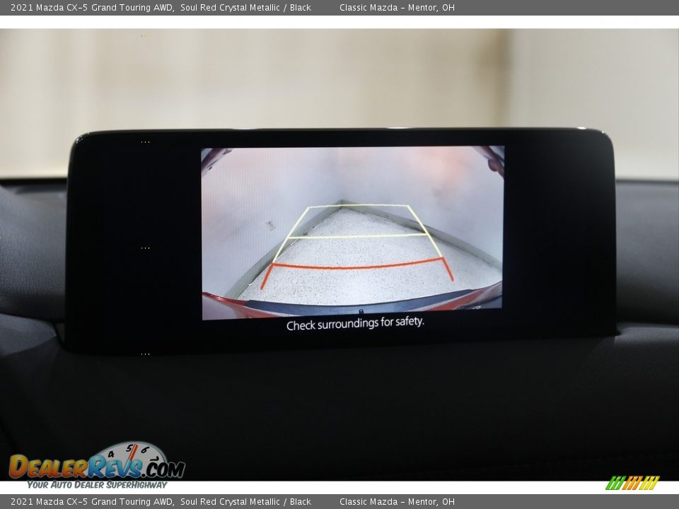 2021 Mazda CX-5 Grand Touring AWD Soul Red Crystal Metallic / Black Photo #13