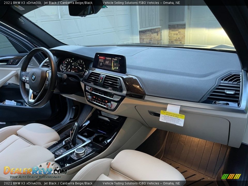 Dashboard of 2021 BMW X3 xDrive30i Photo #18