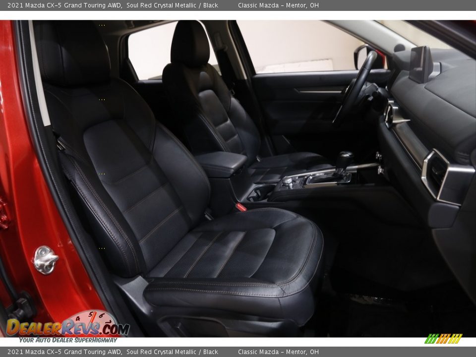 2021 Mazda CX-5 Grand Touring AWD Soul Red Crystal Metallic / Black Photo #16