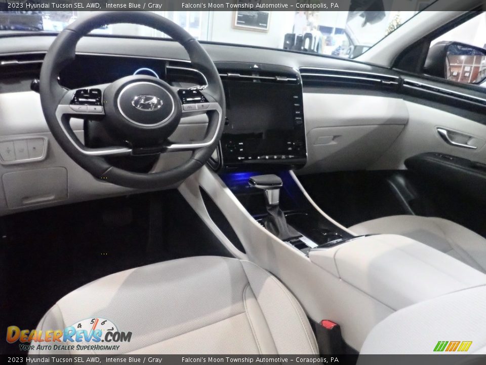 Gray Interior - 2023 Hyundai Tucson SEL AWD Photo #12