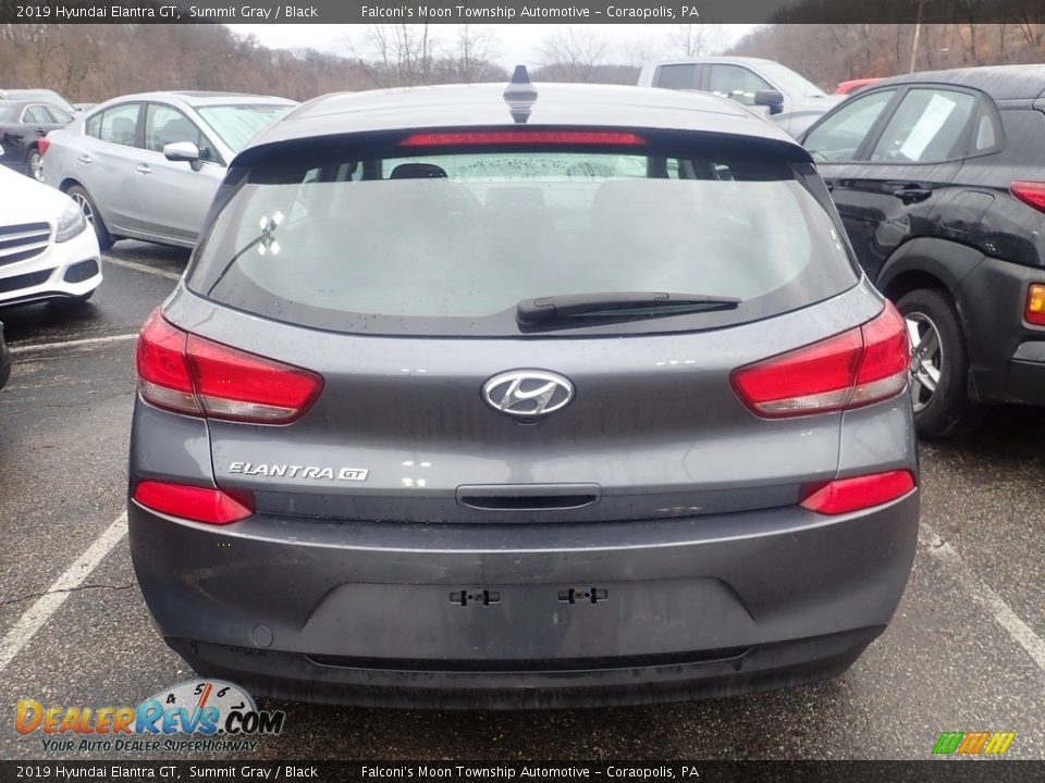 2019 Hyundai Elantra GT Summit Gray / Black Photo #3