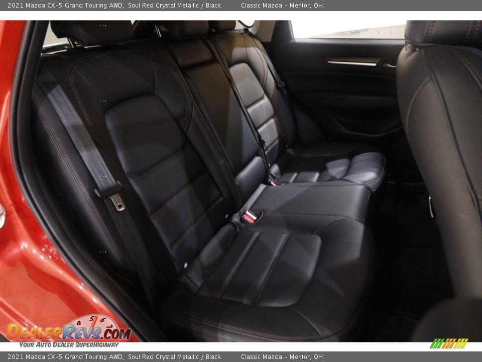 2021 Mazda CX-5 Grand Touring AWD Soul Red Crystal Metallic / Black Photo #17