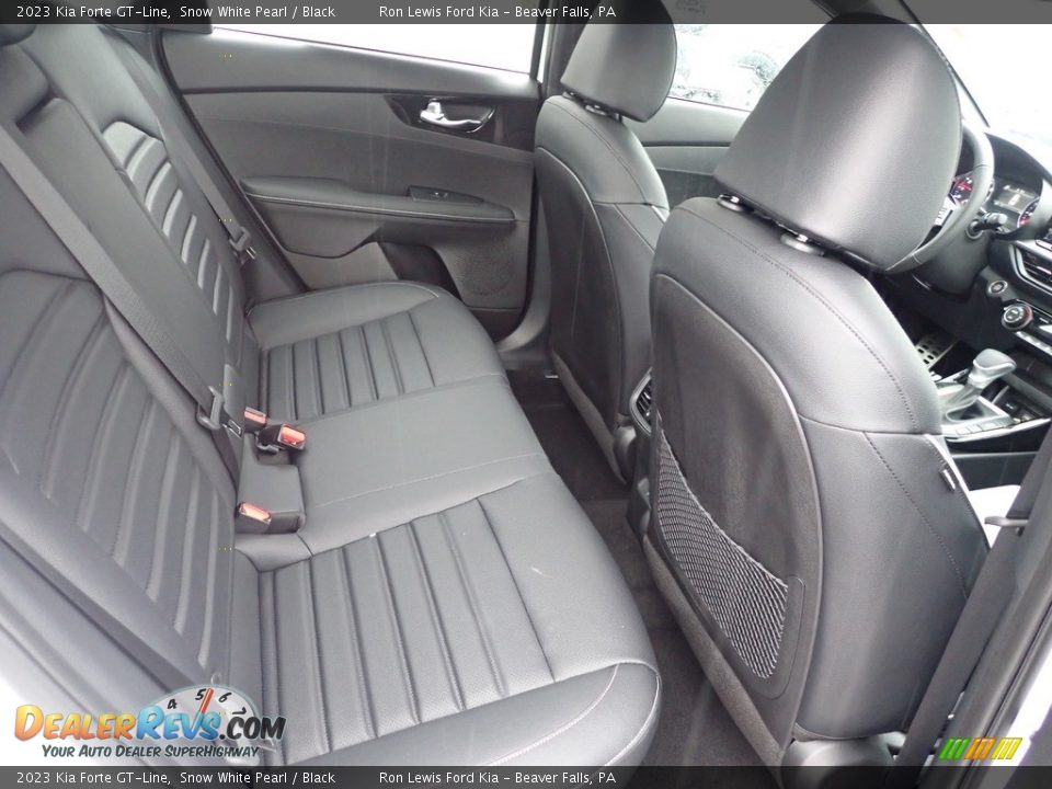 2023 Kia Forte GT-Line Snow White Pearl / Black Photo #10