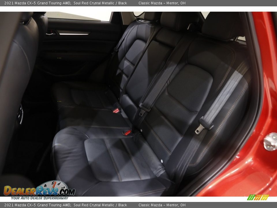 2021 Mazda CX-5 Grand Touring AWD Soul Red Crystal Metallic / Black Photo #18