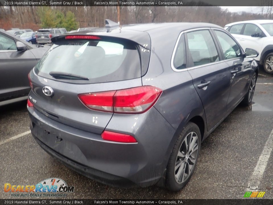 2019 Hyundai Elantra GT Summit Gray / Black Photo #4