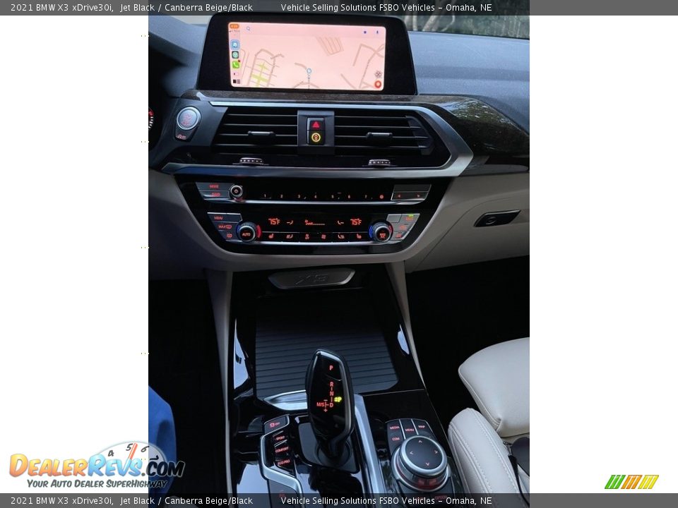 Controls of 2021 BMW X3 xDrive30i Photo #21