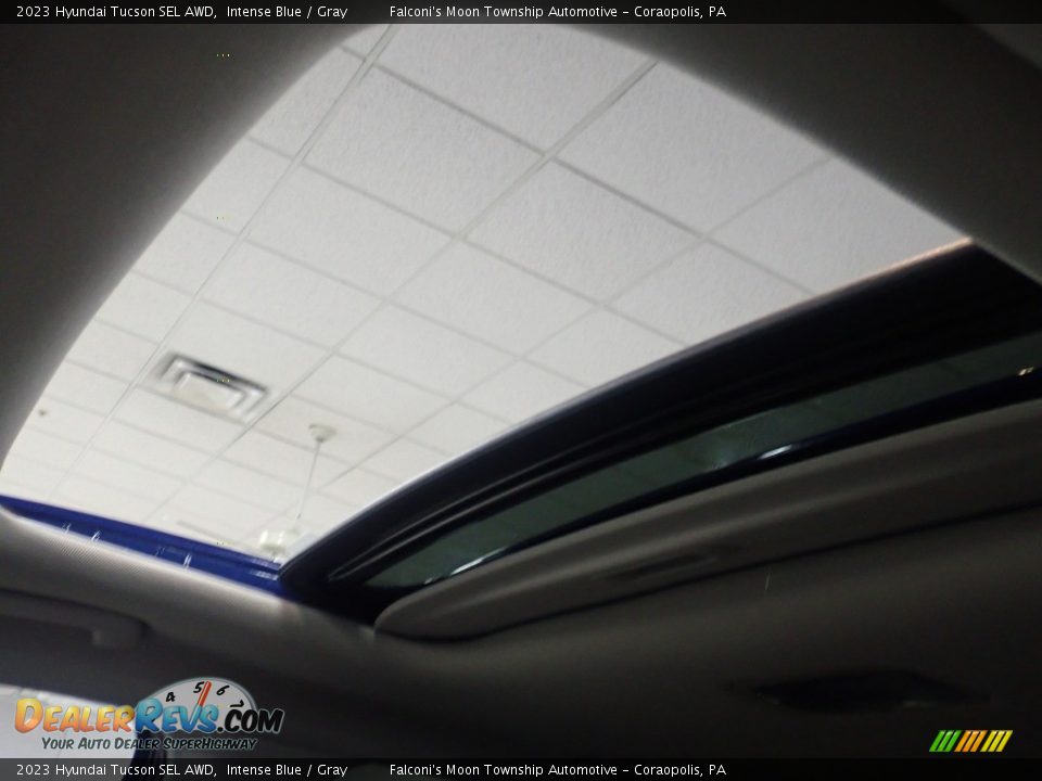 2023 Hyundai Tucson SEL AWD Intense Blue / Gray Photo #15