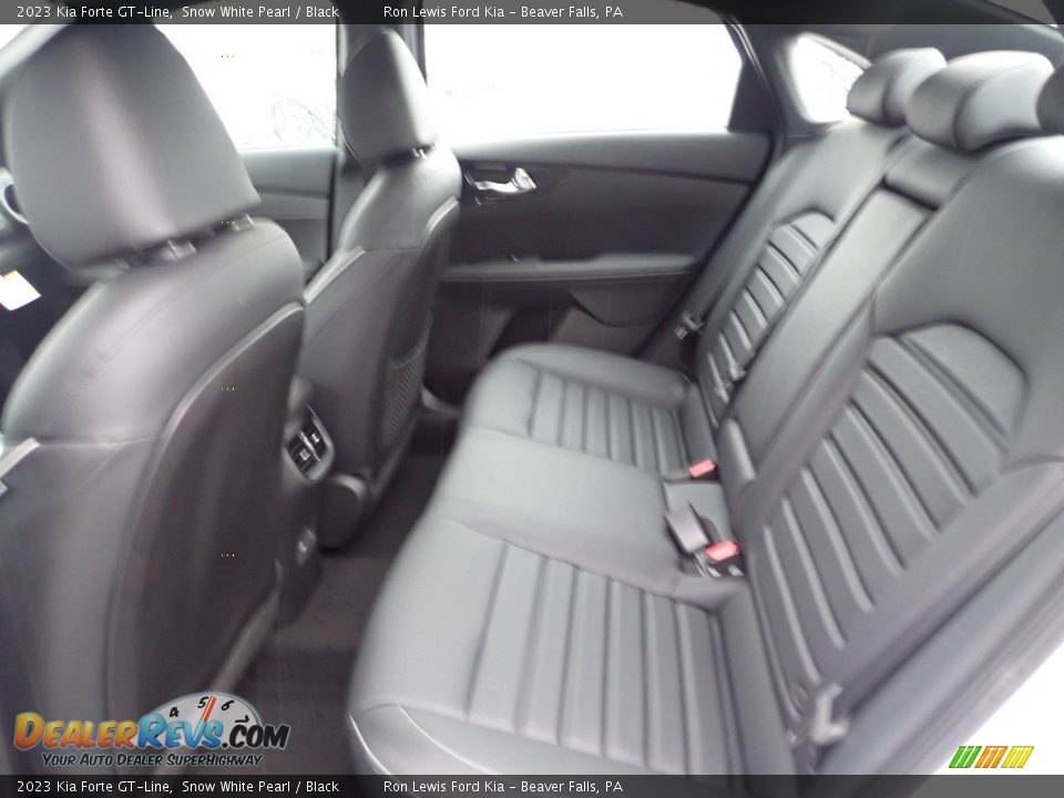 2023 Kia Forte GT-Line Snow White Pearl / Black Photo #12