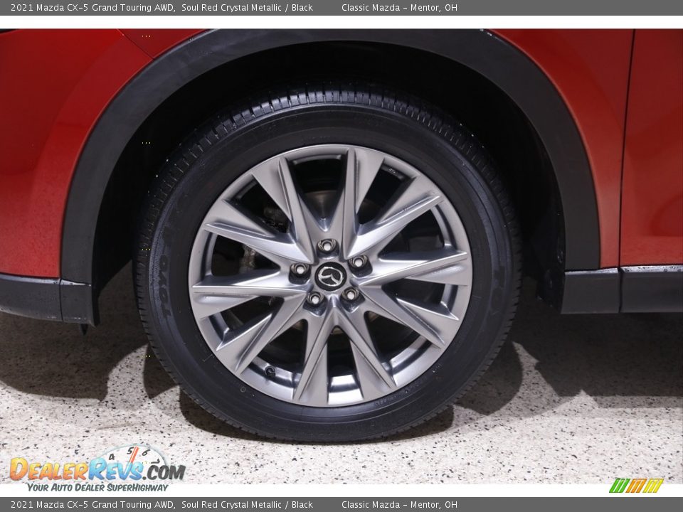 2021 Mazda CX-5 Grand Touring AWD Soul Red Crystal Metallic / Black Photo #21