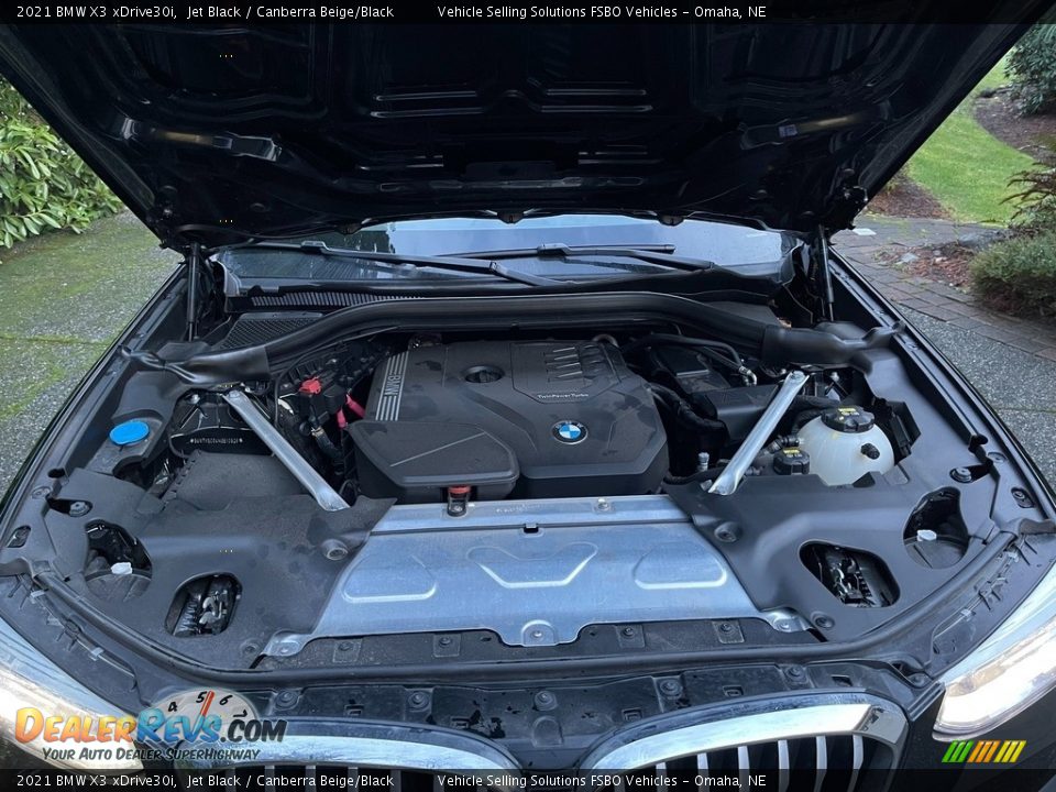2021 BMW X3 xDrive30i 2.0 Liter TwinPower Turbocharged DOHC 16-Valve Inline 4 Cylinder Engine Photo #25