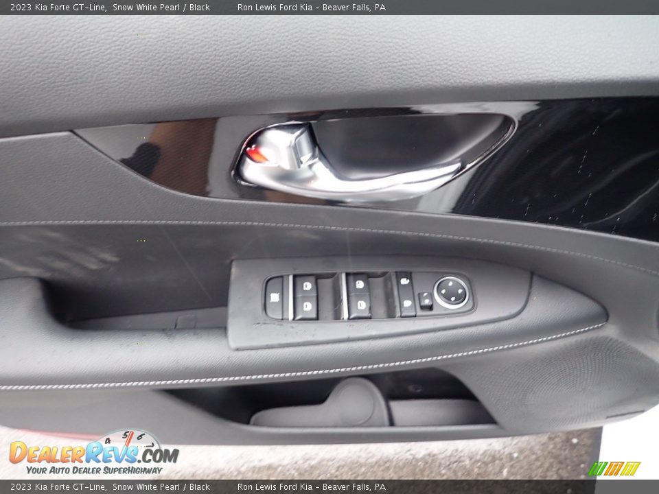 2023 Kia Forte GT-Line Snow White Pearl / Black Photo #15