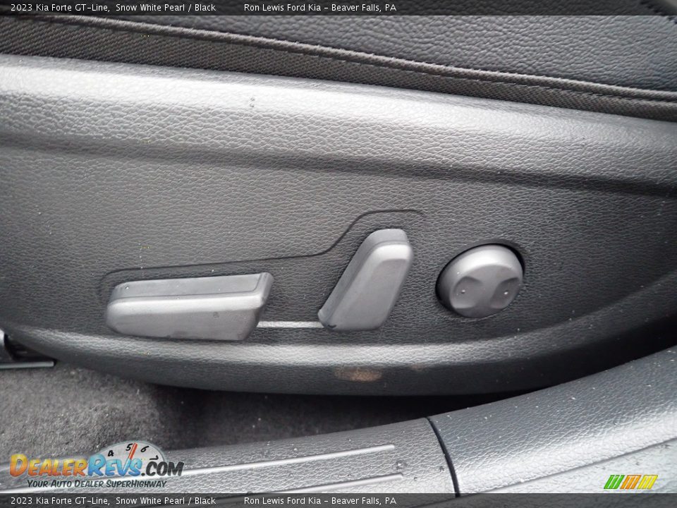 2023 Kia Forte GT-Line Snow White Pearl / Black Photo #16