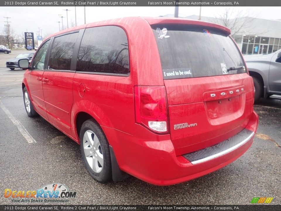 2013 Dodge Grand Caravan SE Redline 2 Coat Pearl / Black/Light Graystone Photo #2