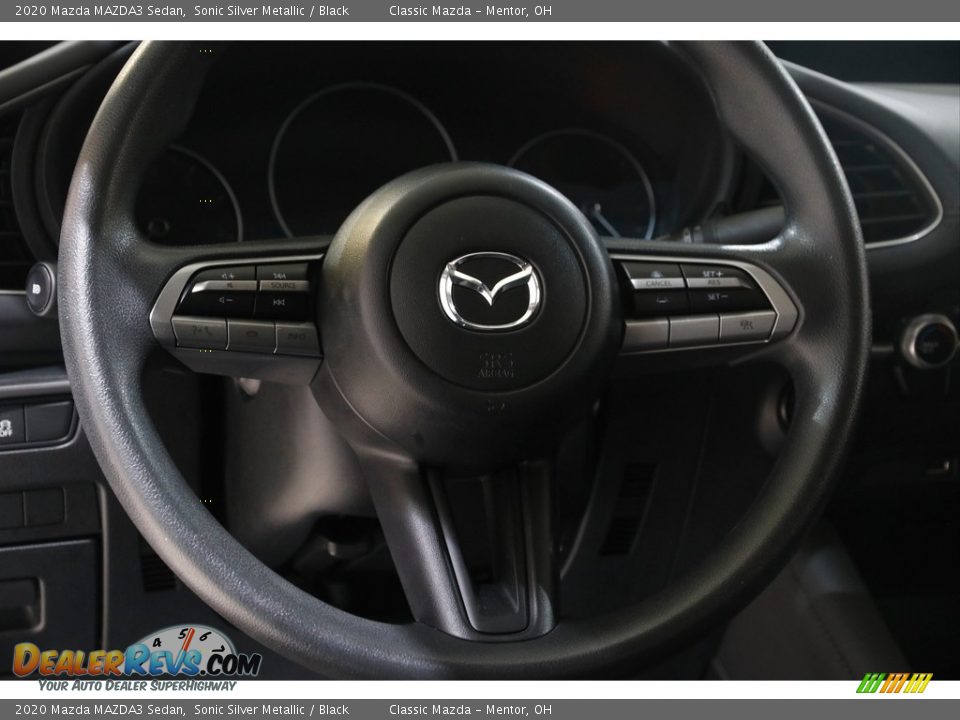 2020 Mazda MAZDA3 Sedan Steering Wheel Photo #7