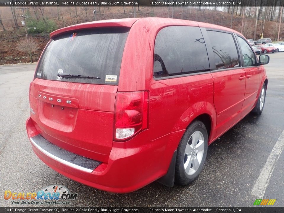 2013 Dodge Grand Caravan SE Redline 2 Coat Pearl / Black/Light Graystone Photo #4