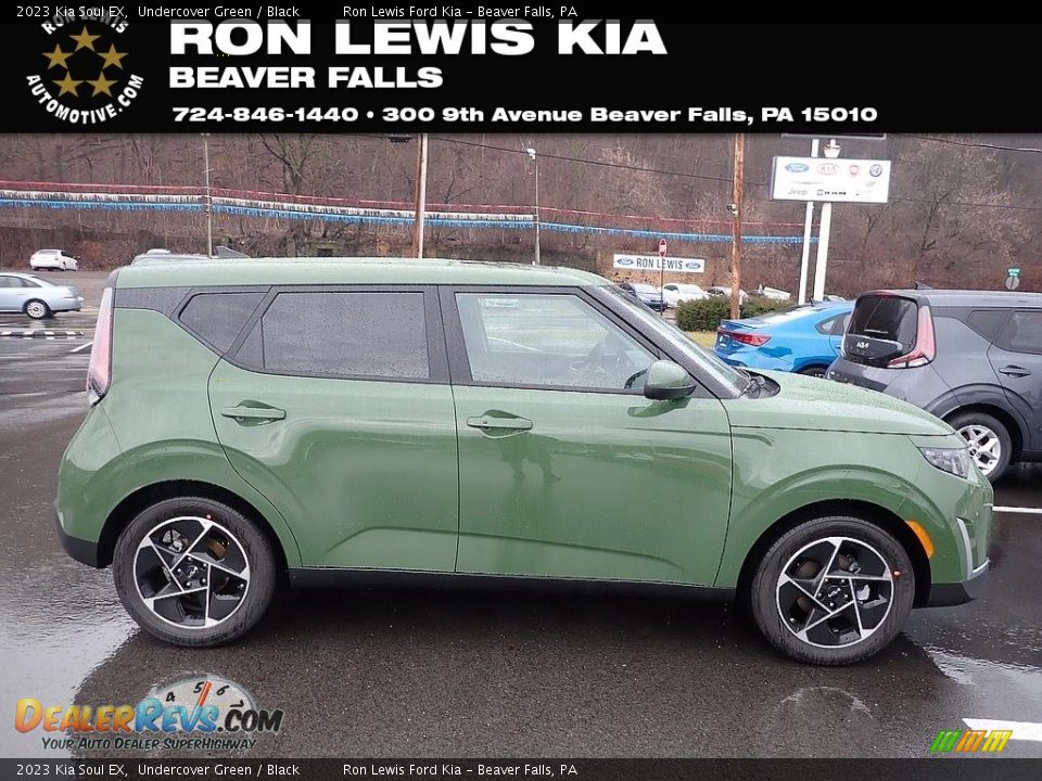 2023 Kia Soul EX Undercover Green / Black Photo #1