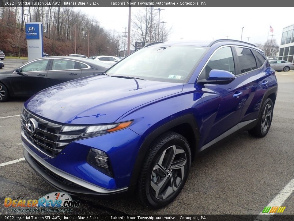 Front 3/4 View of 2022 Hyundai Tucson SEL AWD Photo #1