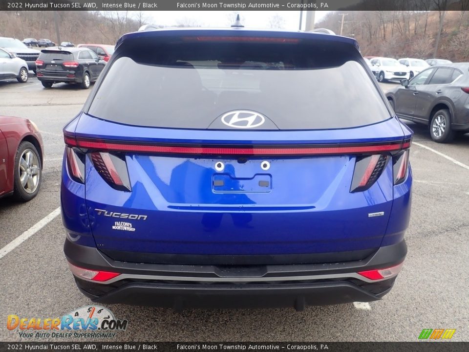 2022 Hyundai Tucson SEL AWD Intense Blue / Black Photo #3