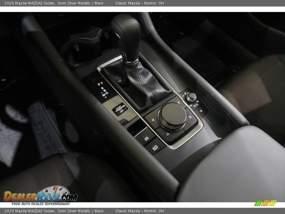 2020 Mazda MAZDA3 Sedan Sonic Silver Metallic / Black Photo #13