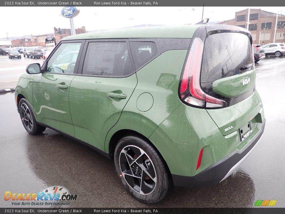 2023 Kia Soul EX Undercover Green / Black Photo #6