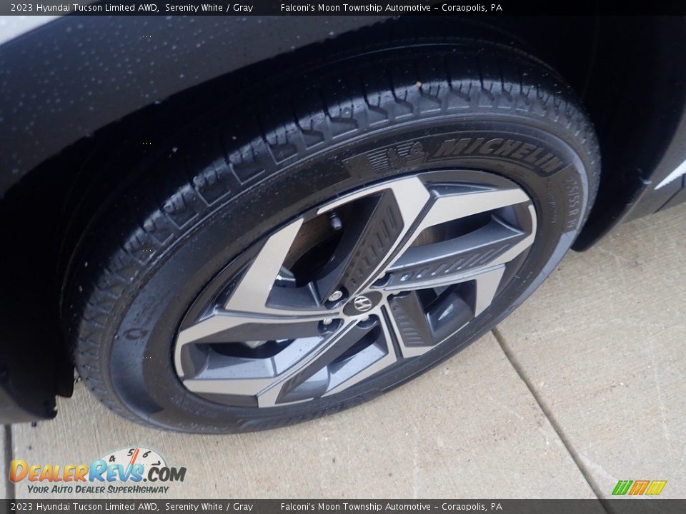2023 Hyundai Tucson Limited AWD Serenity White / Gray Photo #10