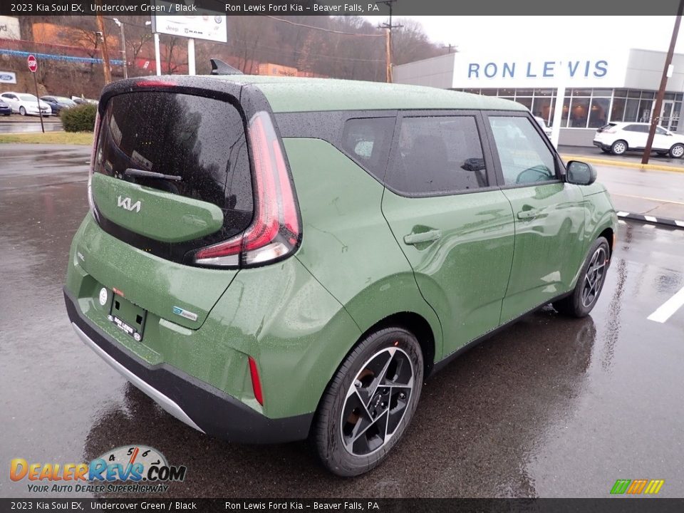 2023 Kia Soul EX Undercover Green / Black Photo #8