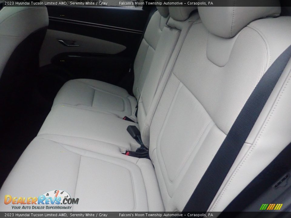 2023 Hyundai Tucson Limited AWD Serenity White / Gray Photo #12