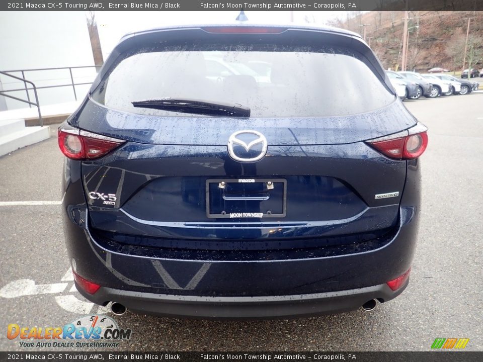 2021 Mazda CX-5 Touring AWD Eternal Blue Mica / Black Photo #3