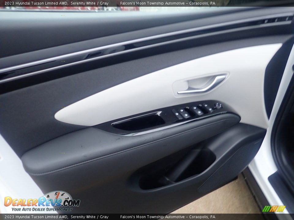 2023 Hyundai Tucson Limited AWD Serenity White / Gray Photo #14