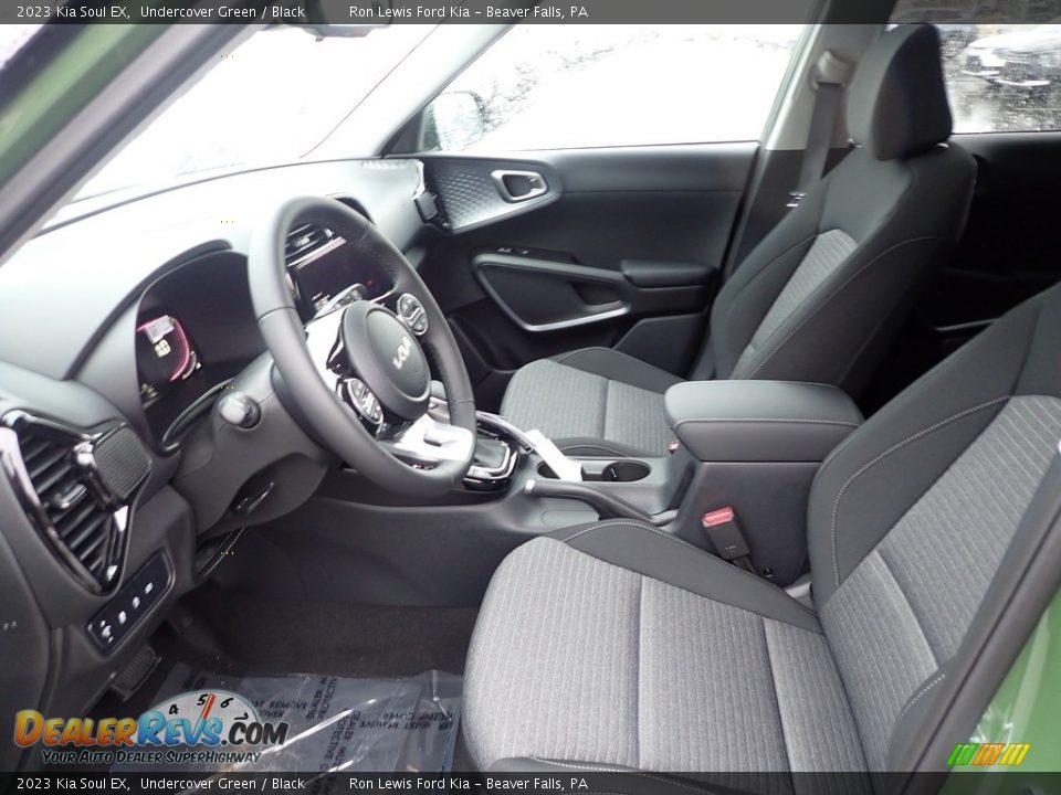 Black Interior - 2023 Kia Soul EX Photo #14