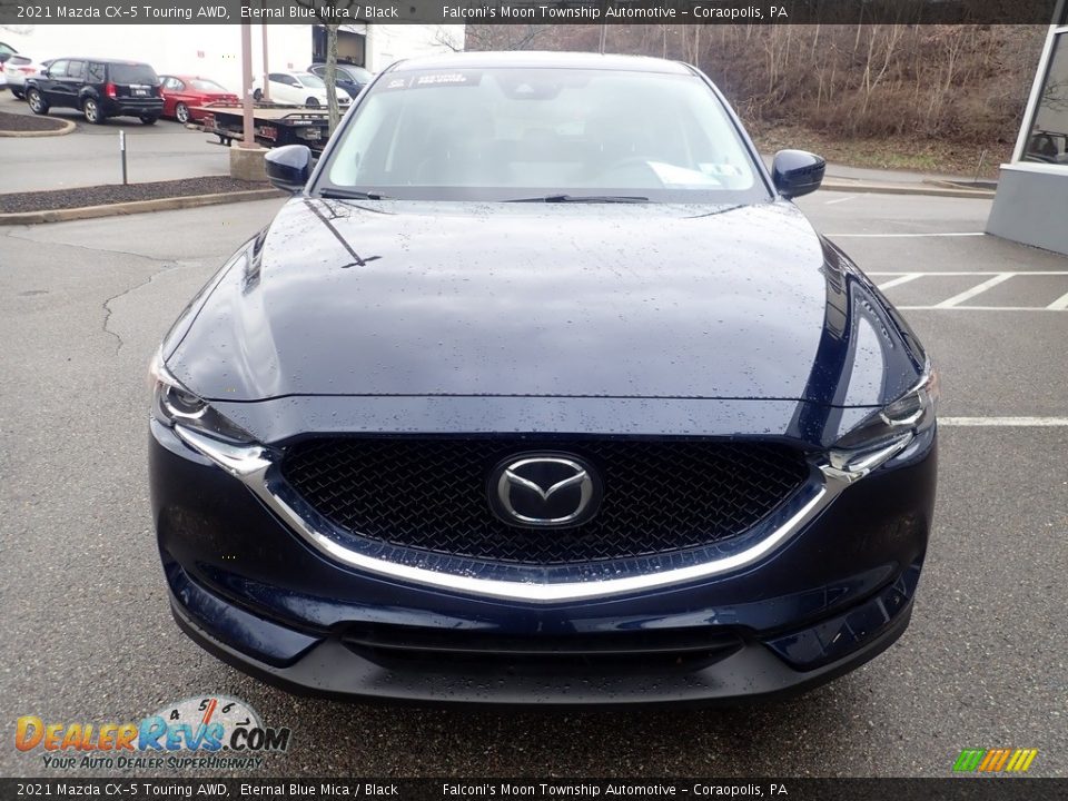 2021 Mazda CX-5 Touring AWD Eternal Blue Mica / Black Photo #8