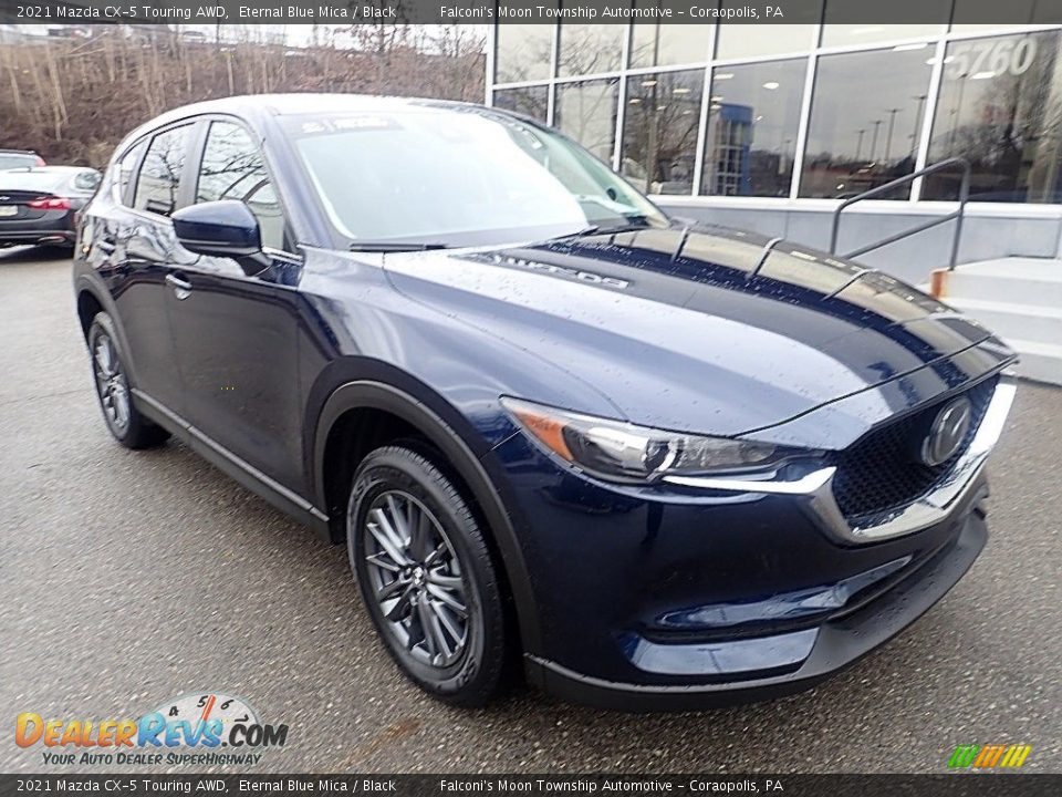 Front 3/4 View of 2021 Mazda CX-5 Touring AWD Photo #9