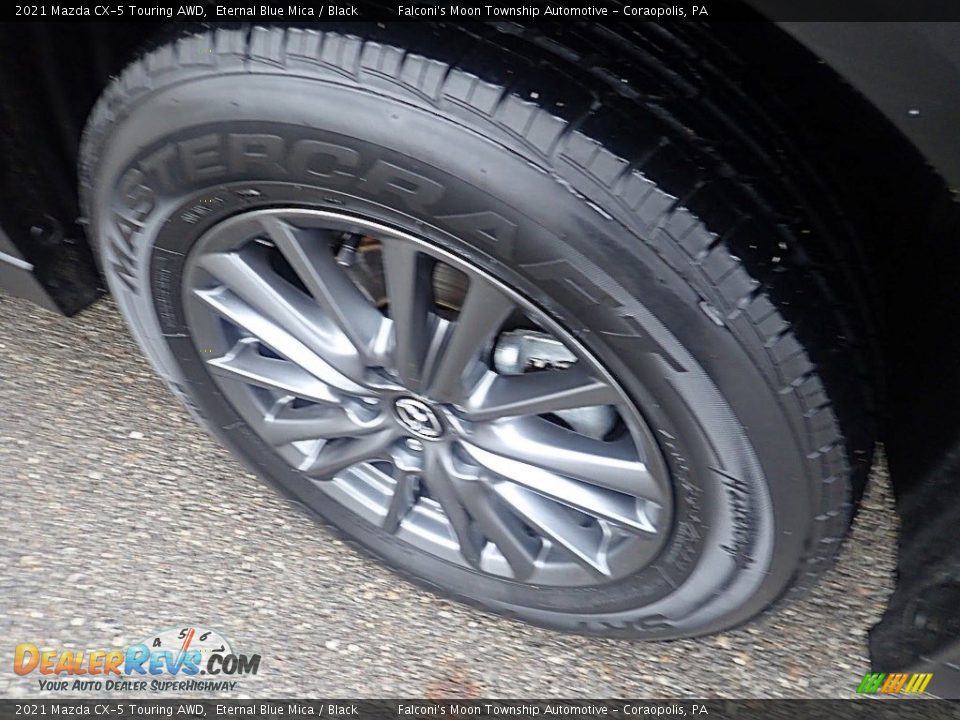 2021 Mazda CX-5 Touring AWD Eternal Blue Mica / Black Photo #10