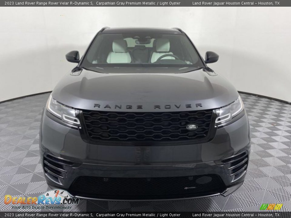 2023 Land Rover Range Rover Velar R-Dynamic S Carpathian Gray Premium Metallic / Light Oyster Photo #8