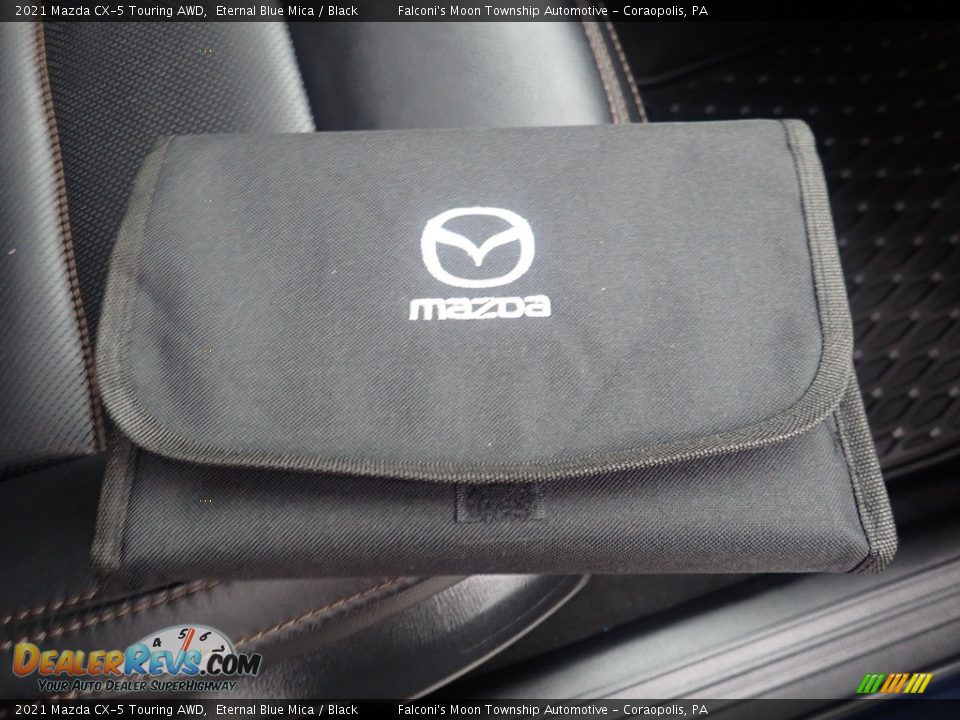 2021 Mazda CX-5 Touring AWD Eternal Blue Mica / Black Photo #14