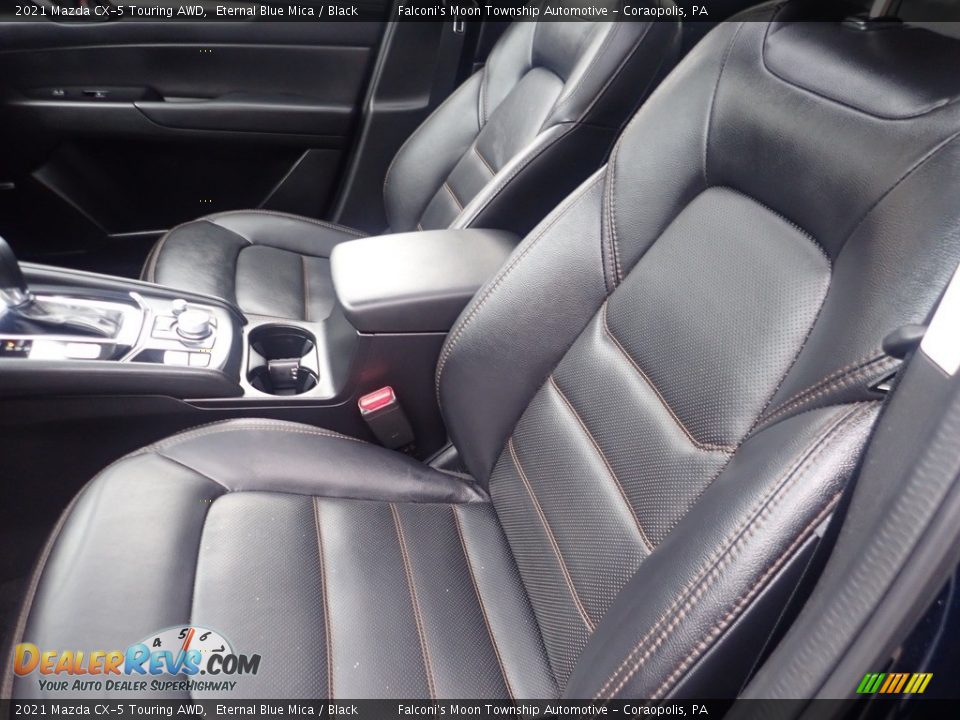 2021 Mazda CX-5 Touring AWD Eternal Blue Mica / Black Photo #17