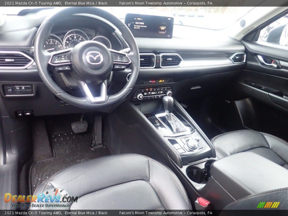 2021 Mazda CX-5 Touring AWD Eternal Blue Mica / Black Photo #19